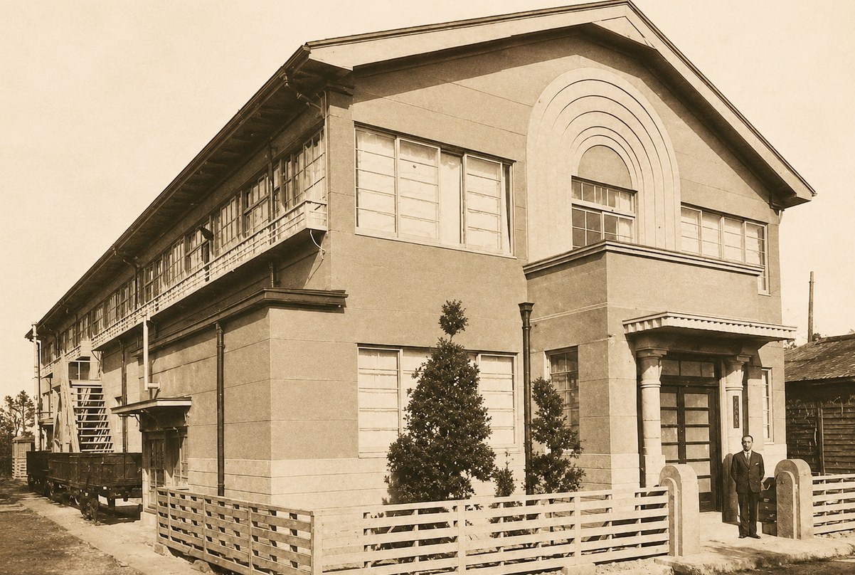創立当時の春光学園園舎